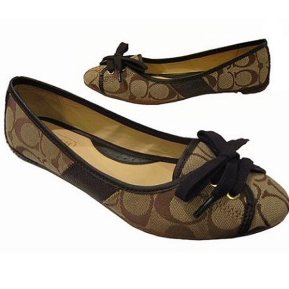 Coach Josie flats size 6.5 - Picture 1 of 4